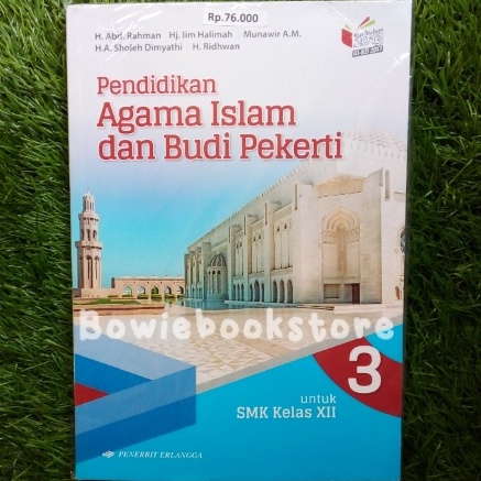 Jual Pendidikan Agama Islam Dan Budi Pekerti 3 Untuk SMK Kelas XII ...