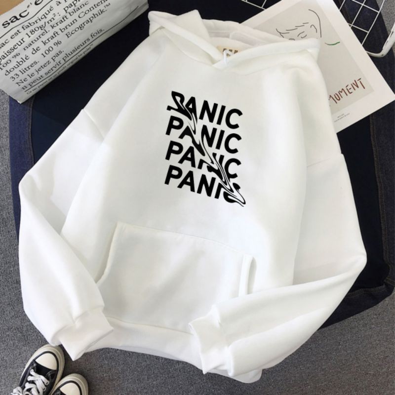 PANIC SWEATER HOODIE WANITA PRIA TERMURAH TERLARIS'