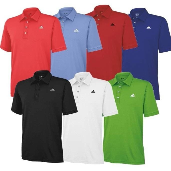 Hot Kaos Polo Shirt Baju Polos Adidas Kerah Casual Sporty Jersey Murah |