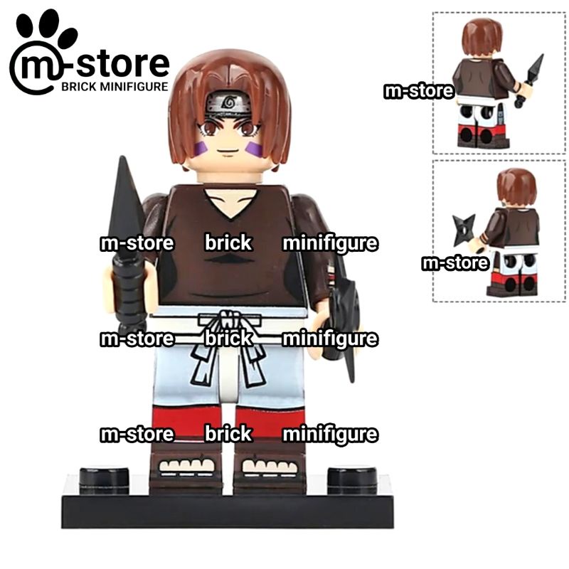 brick naruto rin nohara mini toy figure