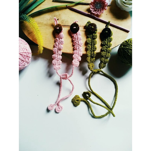 konektor masker hijab strap dan konektor masker rajut