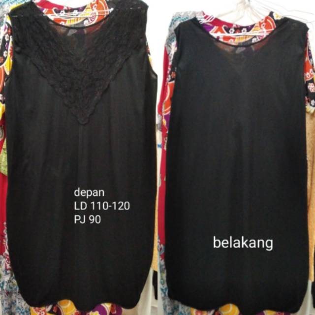 PL lingerie jumbo hitam