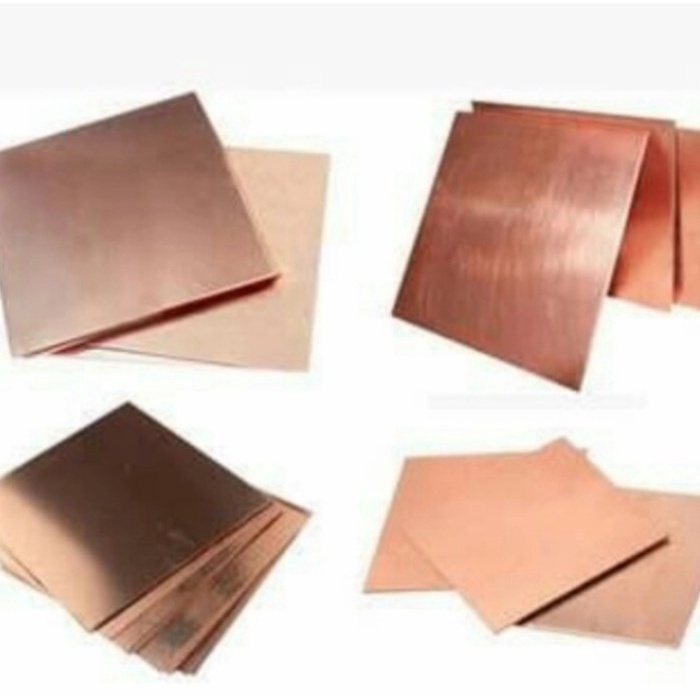 copper plat Plat Tembaga 0.5mm x 360mm x 1200mm plat tembaga potongan