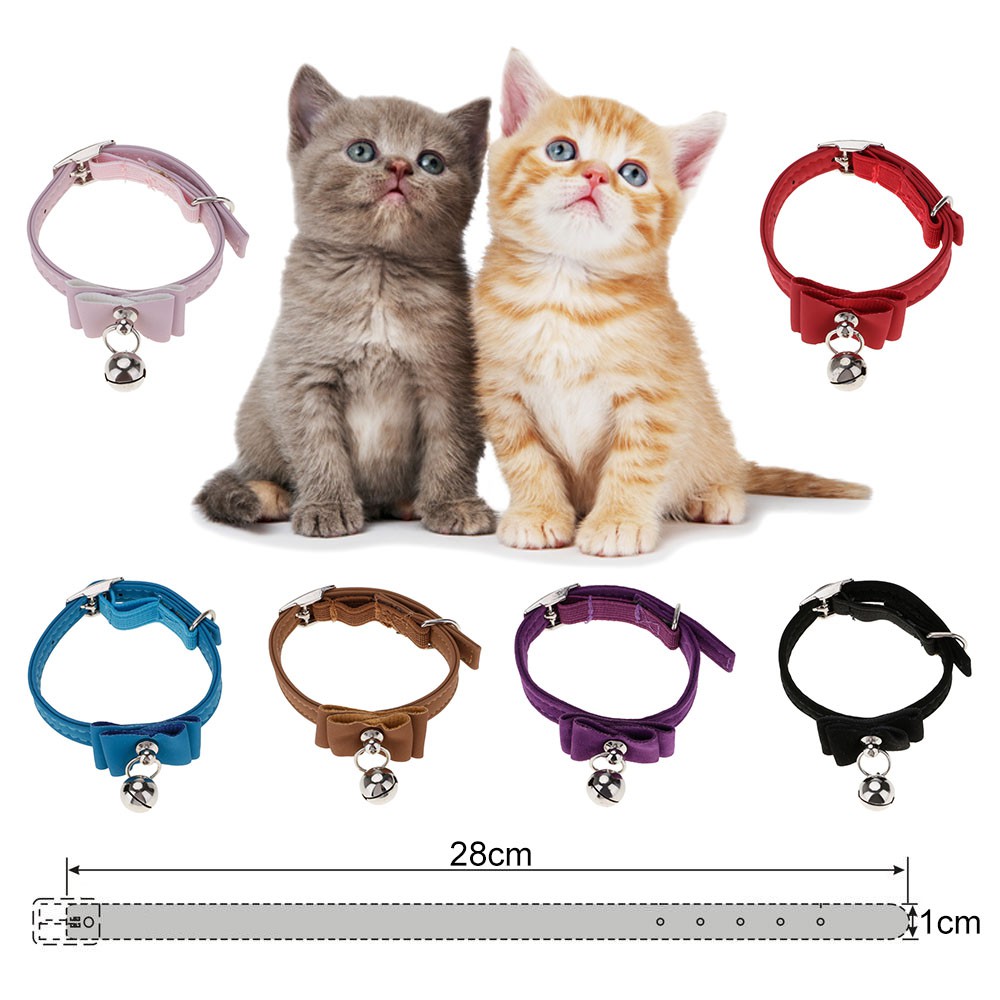 Aksesoris Hewan: Kalung Kucing/Anjing Quick Release Bahan ...