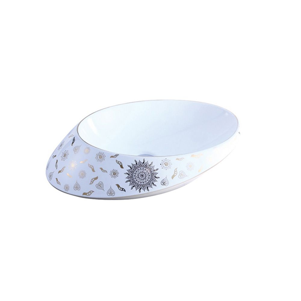 RRMS Ceramax Arden Fsb0394 Wastafel Artbasin Model Oval