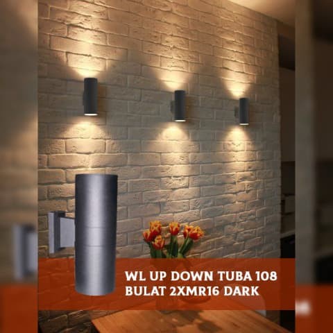 Lampu Dinding Lampu pagar - Lampu Pilar - Lampu hias - Lampu dekor lampu teras LAMPU LED Bulat S2-B