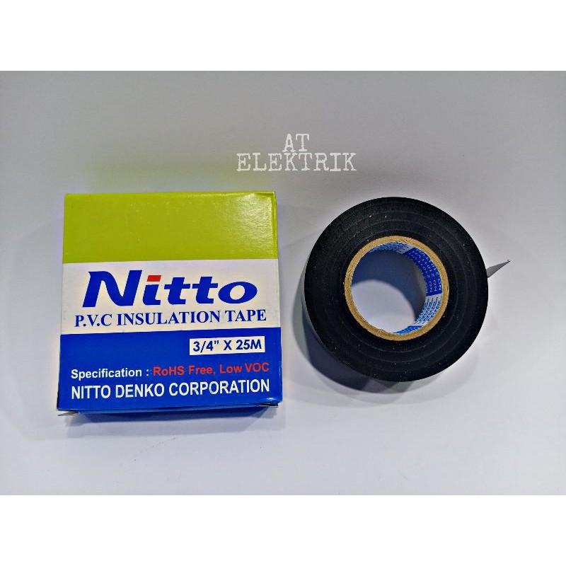 

Isolasi NITTO / Lem Kabel / Lakban Listrik / Isolasi Buat Listrik