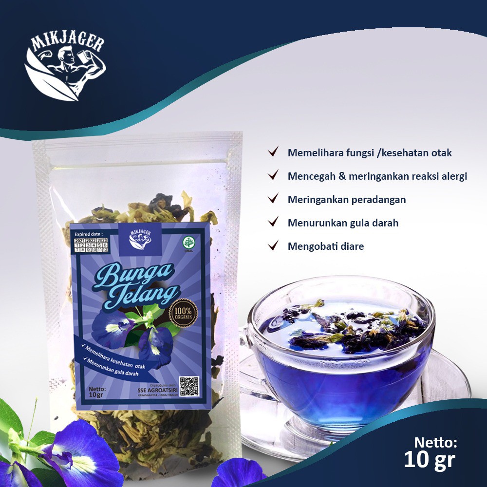 

BUNGA TELANG KERING SUPER HERBAL