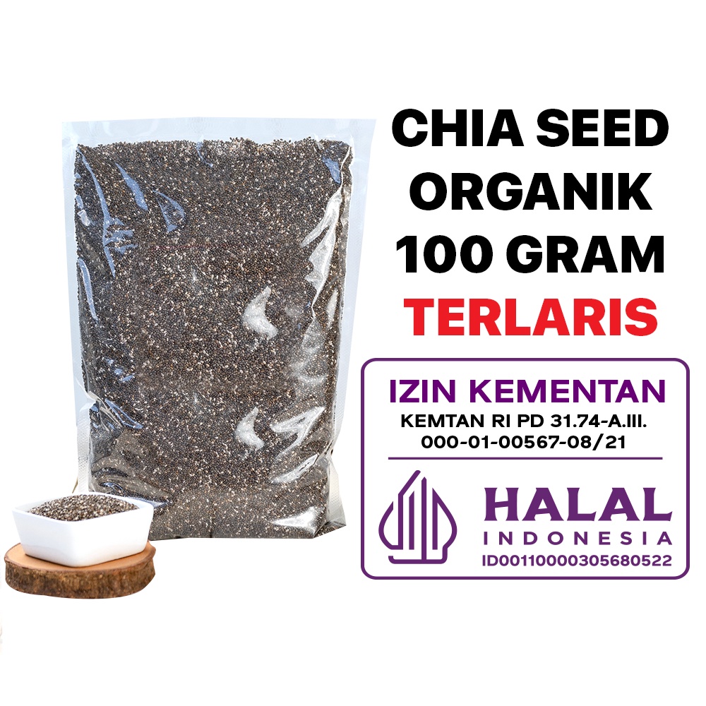 Organic Chia Seed 100 GRAM / Organik