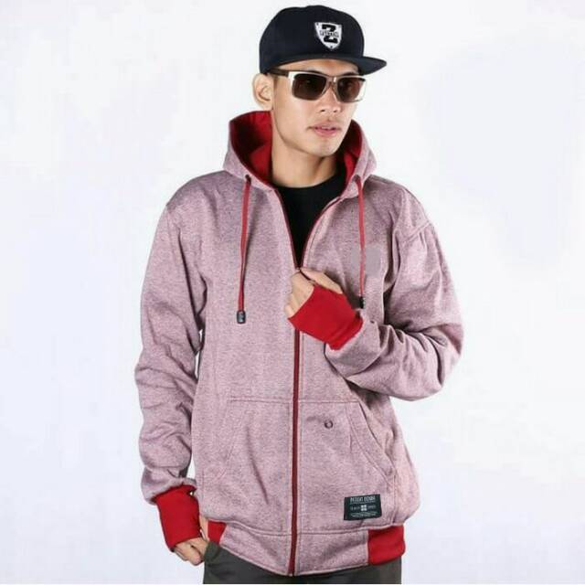 Jaket insight twoton maroon