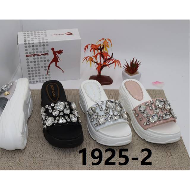 [ SANDAL IMPORT WANITA ] SOFIYA WEDGES 1925 2