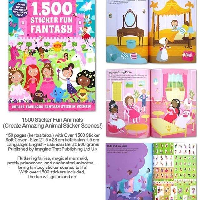 

1500 sticker fun fantasy