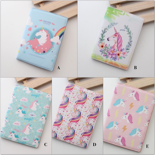 READY STOCK UNICORN PASSPORT HOLDER