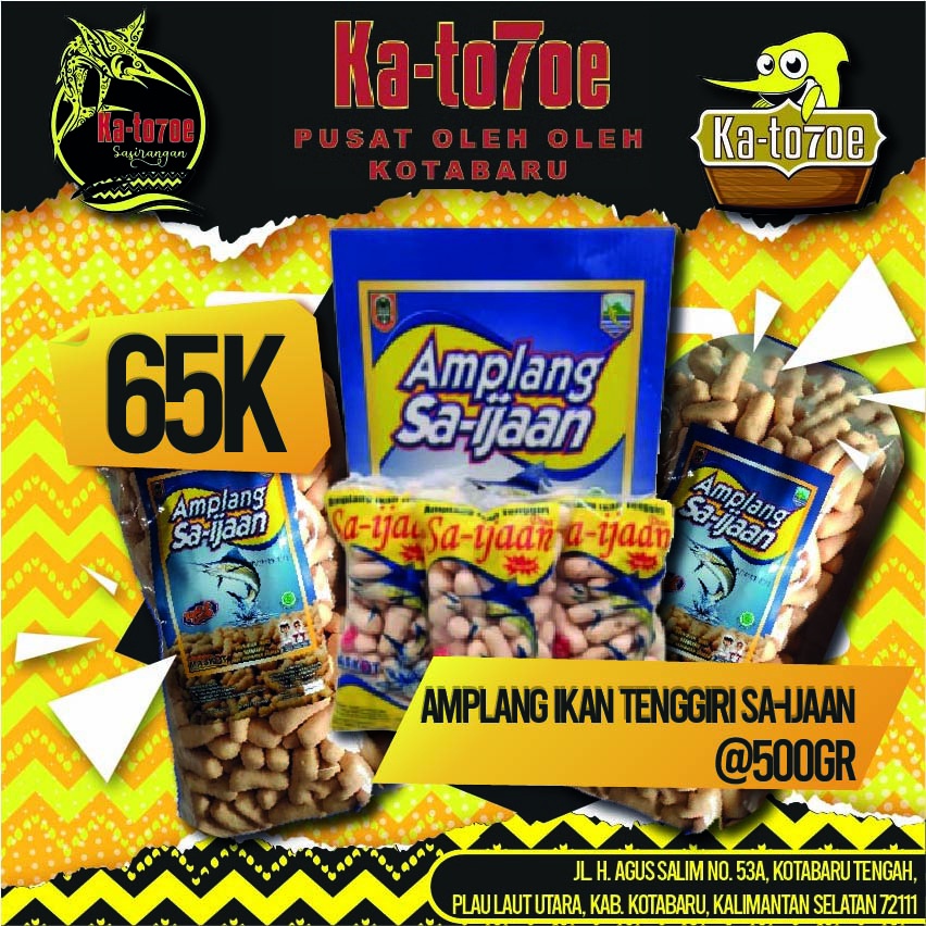 

Amplang Sa-Ijaan 500 gram