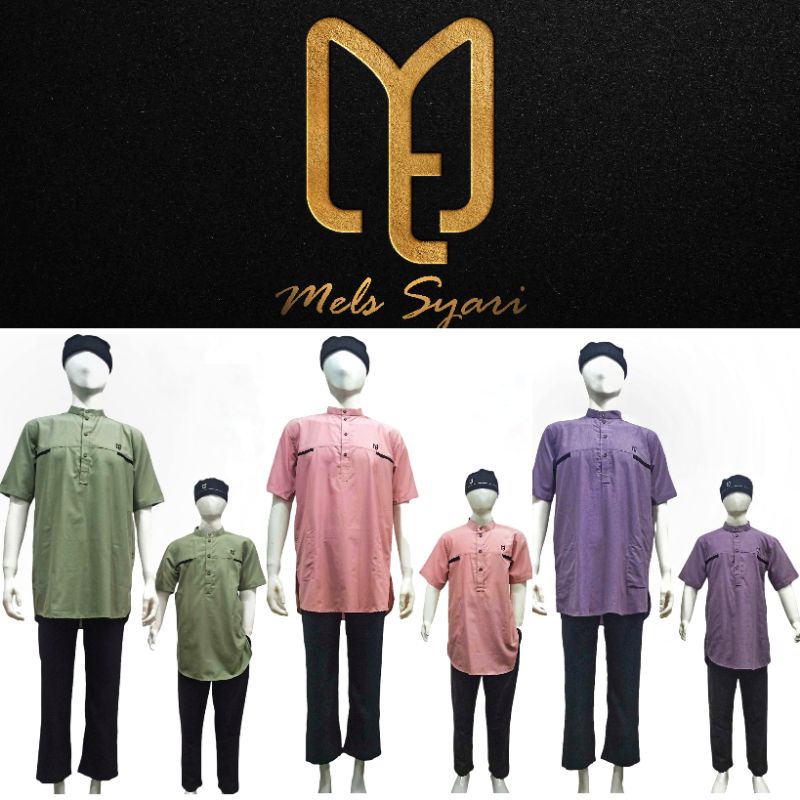 Kurta Couple S-005 AB / Mels Syari / Mufash