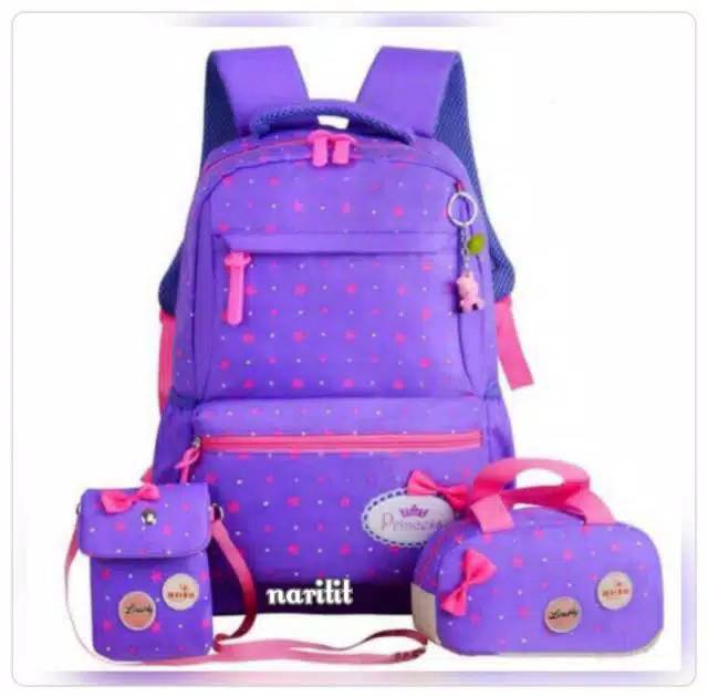 11.11 Back Pack Double Decker | Tas Ransel Anak | Unicorn | Superhero | Paw Patrol | Shopkins Fashion Cewek