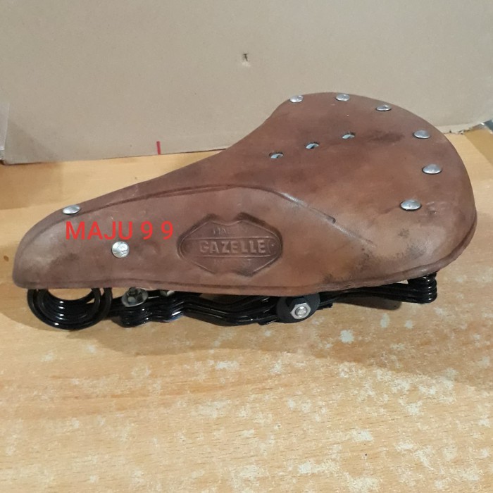 TERBARU SADEL SADDLE GAZELLE SADEL KULIT SEPEDA ONTEL MJ99