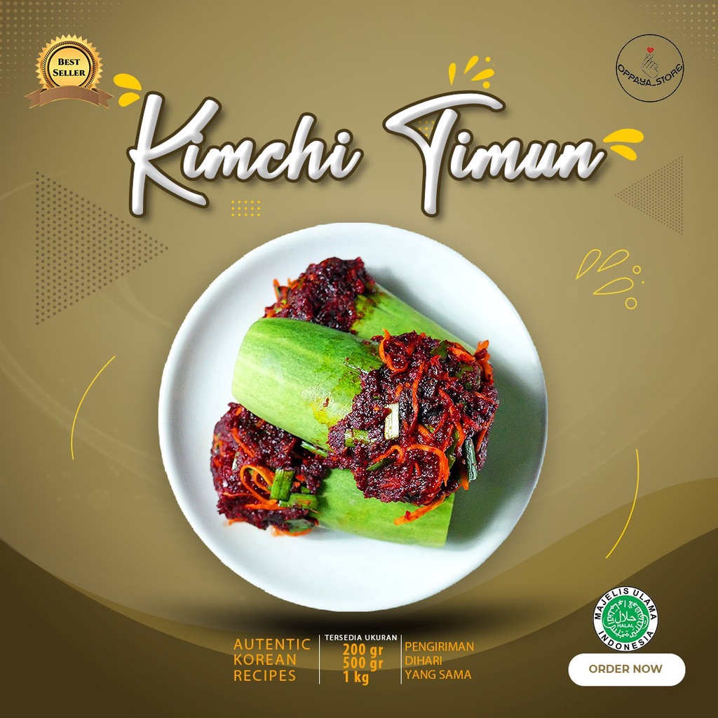 

Kimchi Timun 1Kg Dibuat Oleh Chef Korea Asli Enak