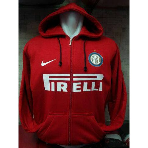 Terbaru Hoodie Inter Milan Merah