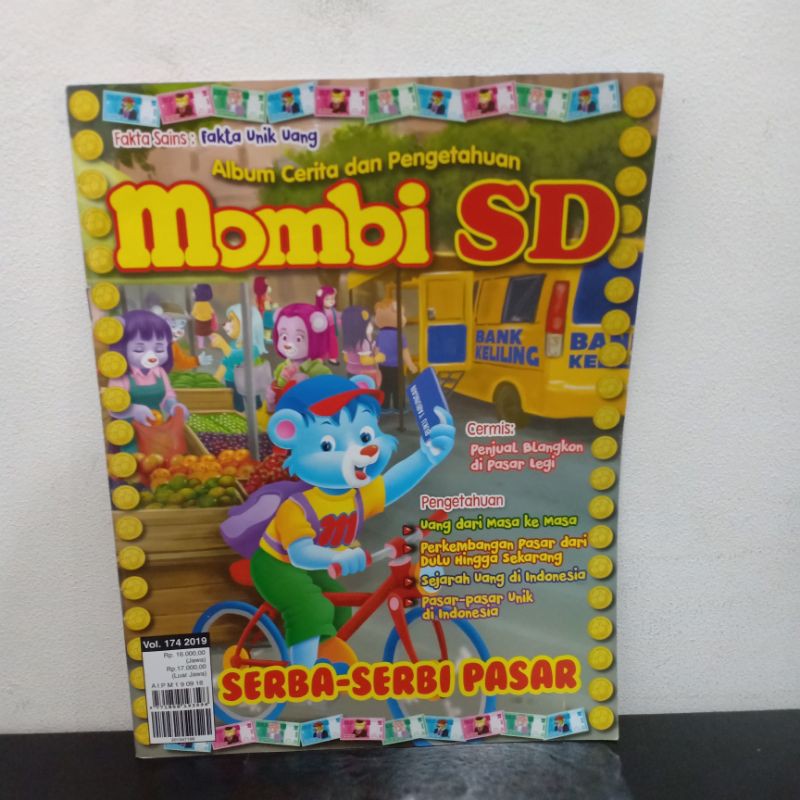 majalah mombi SD edisi serba serbi pasar