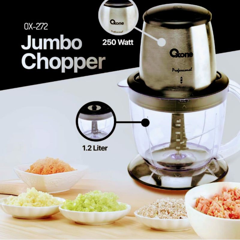Chopper OXONE OX272/PENGGILING DAGING JUMBO LISTRIK OXONE OX272
