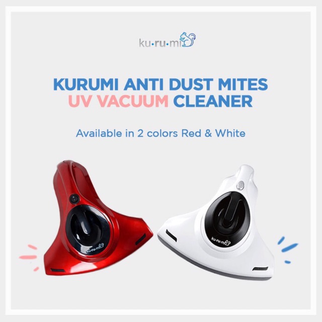 Kurumi KV 01 Vacuum Cleaner UV Penghisap Debu Tungau vakum kasur