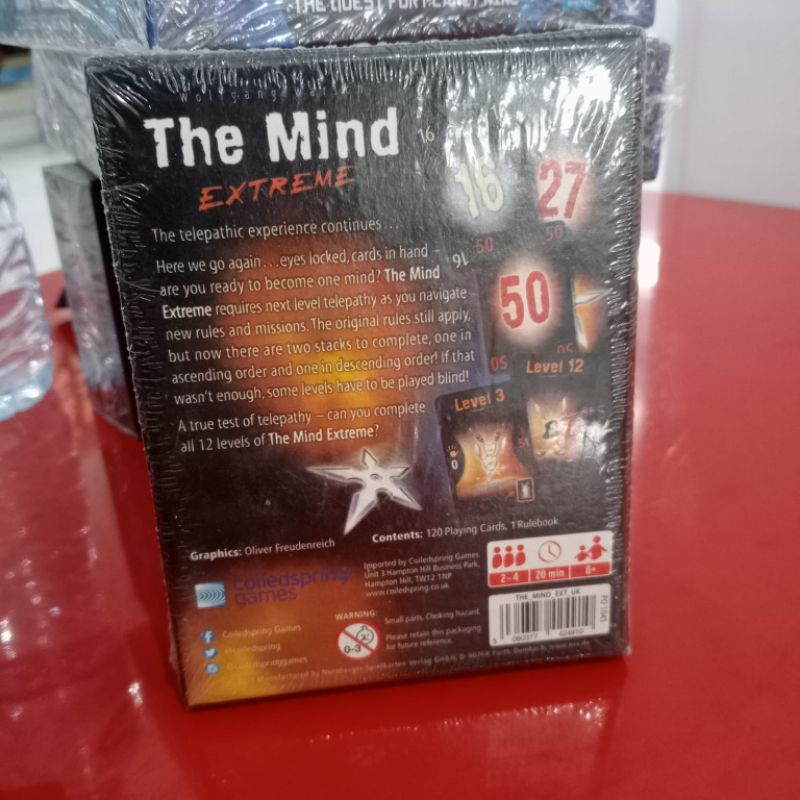 the mind extreme board game