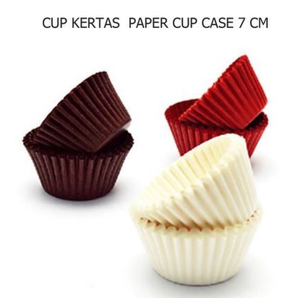 Solid Color Cupcake Liner 50X32X20mm (100pcs)