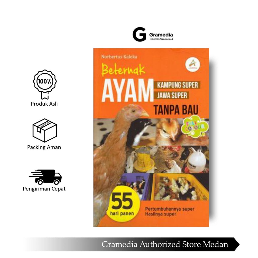 Gramedia Medan - Beternak Ayam Kampung Super.Ayam Jawa Super Tanpa Bau