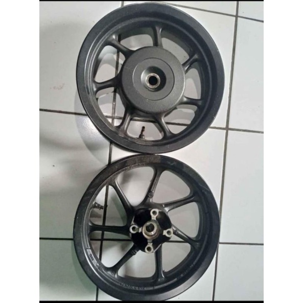 pelah pelak velg velk racing ban Scoopy ring 12 original