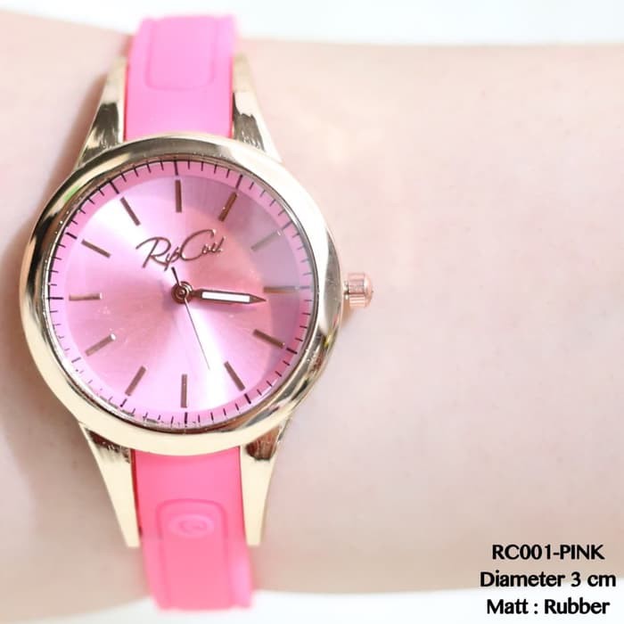 Hot Sale Jam tangan ripcurl ukuran wanita/pria tali karet sporty fashion grosir