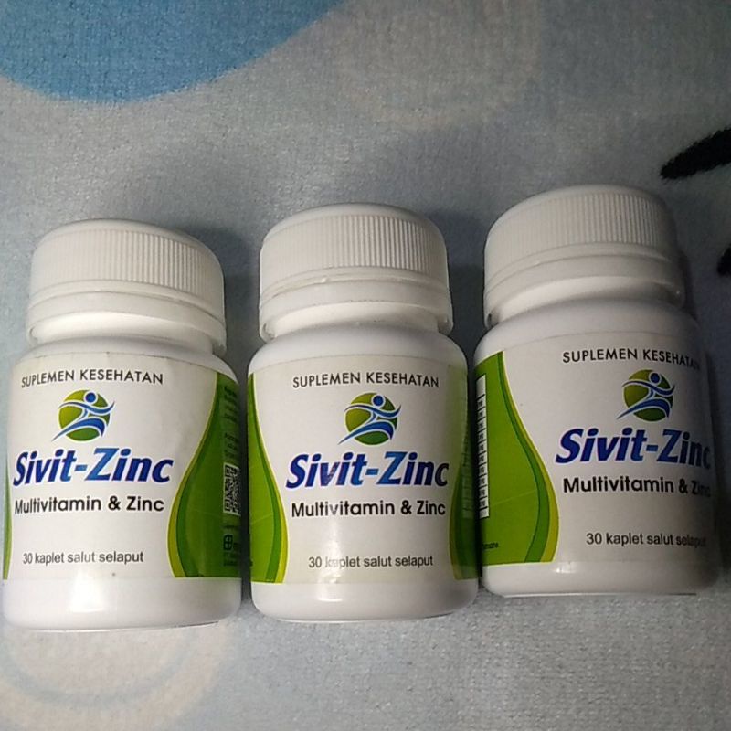 Sivit Zinc Multivitamin & Zinc 30 Kaplet