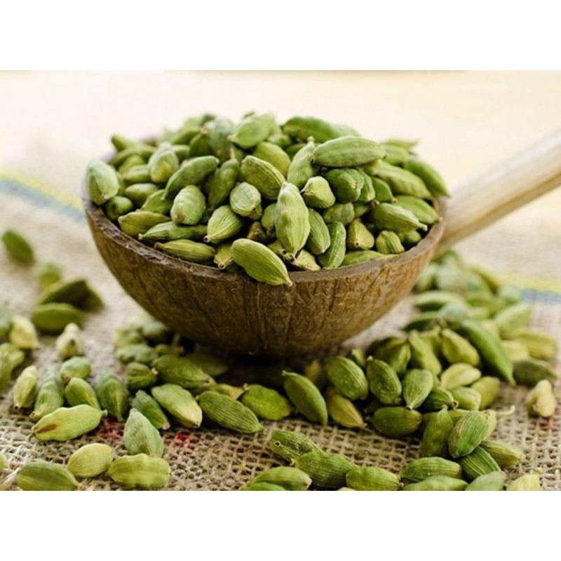 Kapulaga Hijau India Original (Green cardamom) 100gr