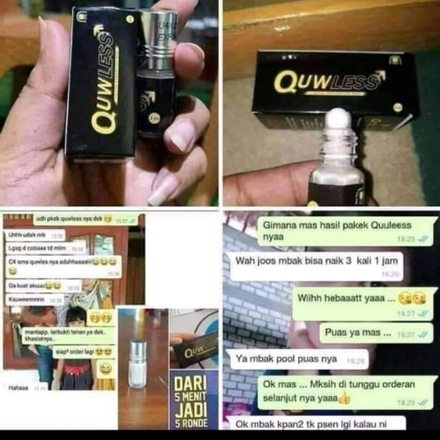 Quwless Nature Herbal Alami Asli Original Nasa