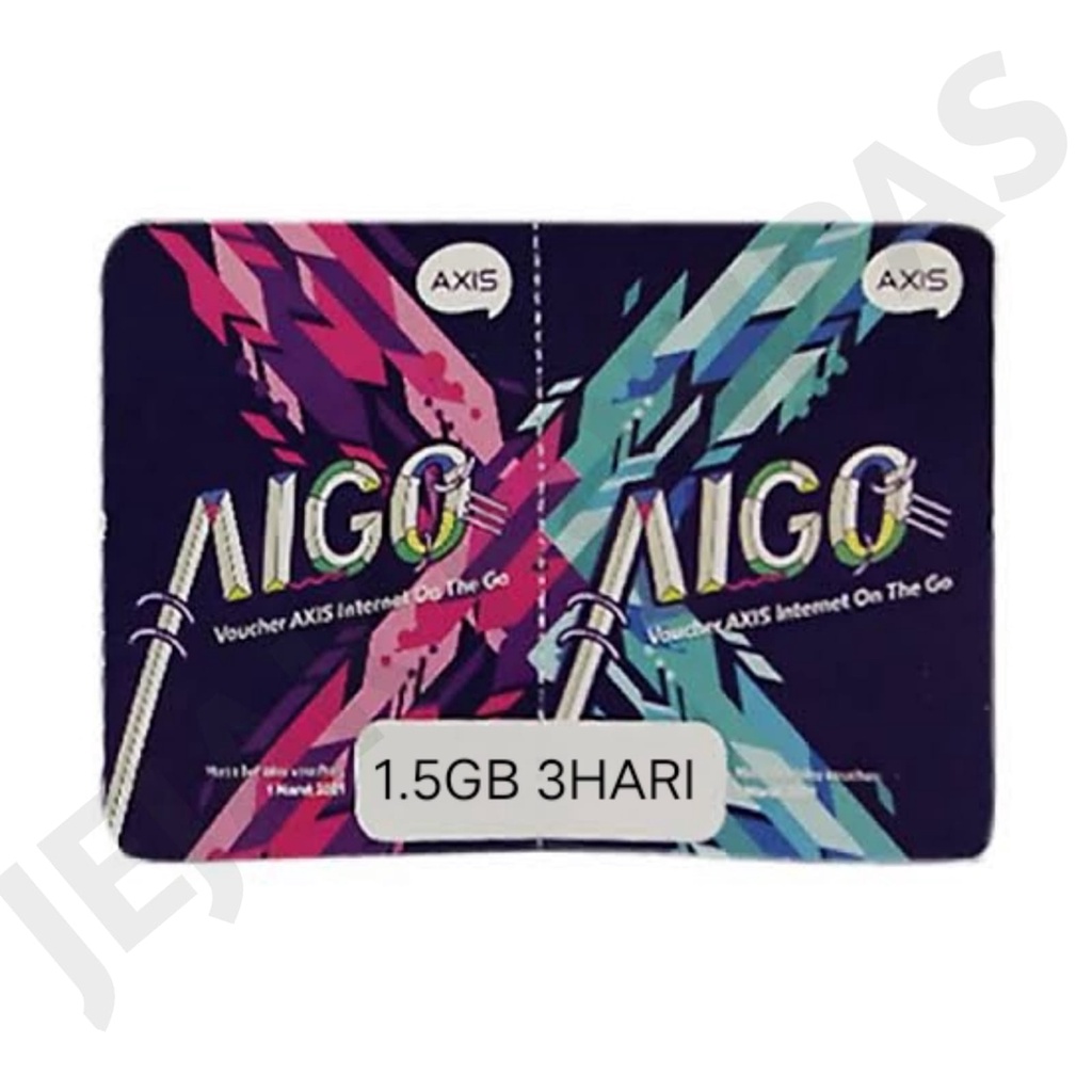 VOUCHER DATA AXIS 1.5 GB 3 HARI