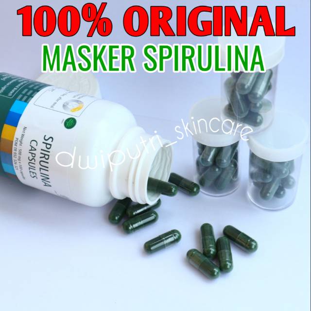MASKER SPIRULINA TIENS ORIGINAL MURAH SPIRULINA TIENS