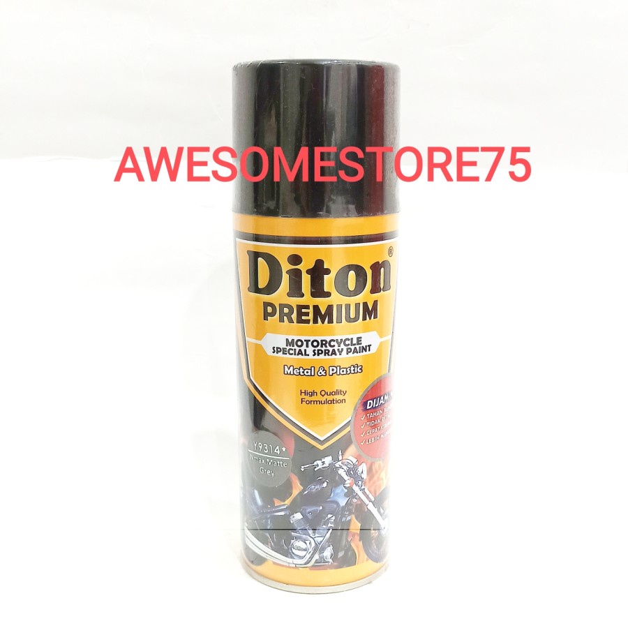 DITON PREMIUM * Y 9314 NMAX MATTE GREY YAMAHA Abu Abu Cat Semprot Pilox Pylox