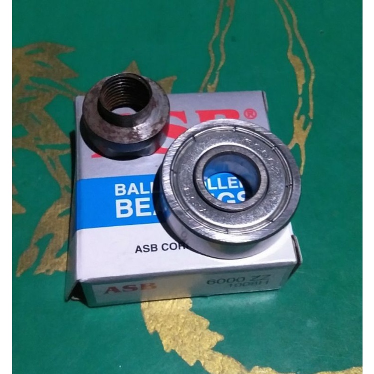 Kones bubut Laker laher bearing 6000 Hub Sepeda