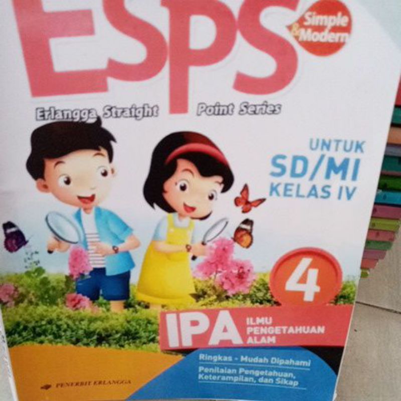 buku ESPS untuk SD kelas 4 IPA
