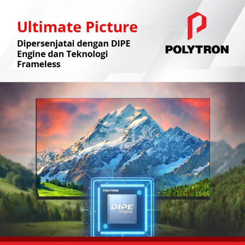 POLYTRON SMART Androidtv with Soundbar 43inch PLD 32BAG9953