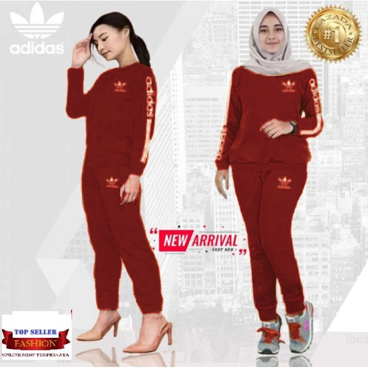 LVB Setelan Training Wanita/Track Suit Wanita/Setelan Olahraga Wanita  uk.L-XL-XXL-3XL BESTF/ BRENDI