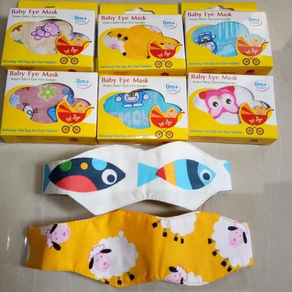 Baby Pro Eye Mask / Penutup Mata Bayi Saat Jemur - Kacamata Jemur Bayi