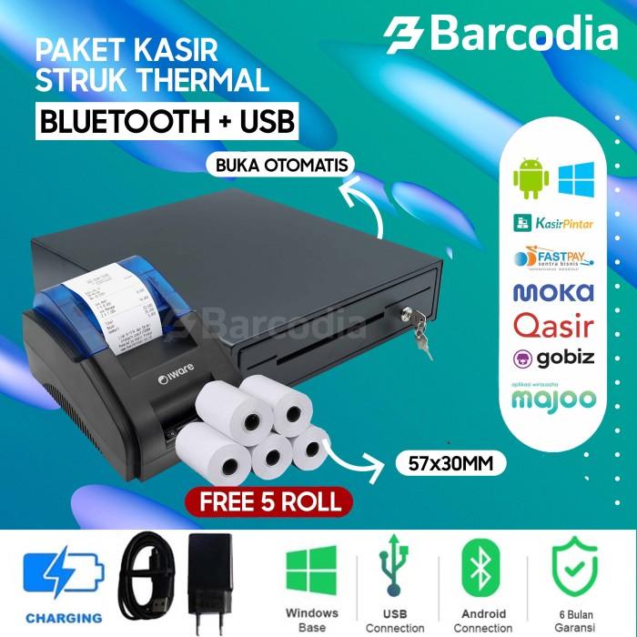 Jual Kasir Paket Kasir Ppob Android Cash Drawer Printer Bluetooth