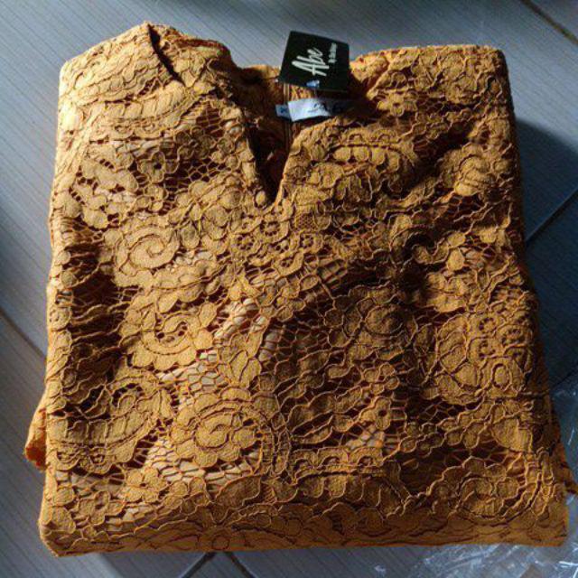  BAJU  KURUNG BROKAT  ATASAN  SAJA  by STAR KEBAYA Shopee 