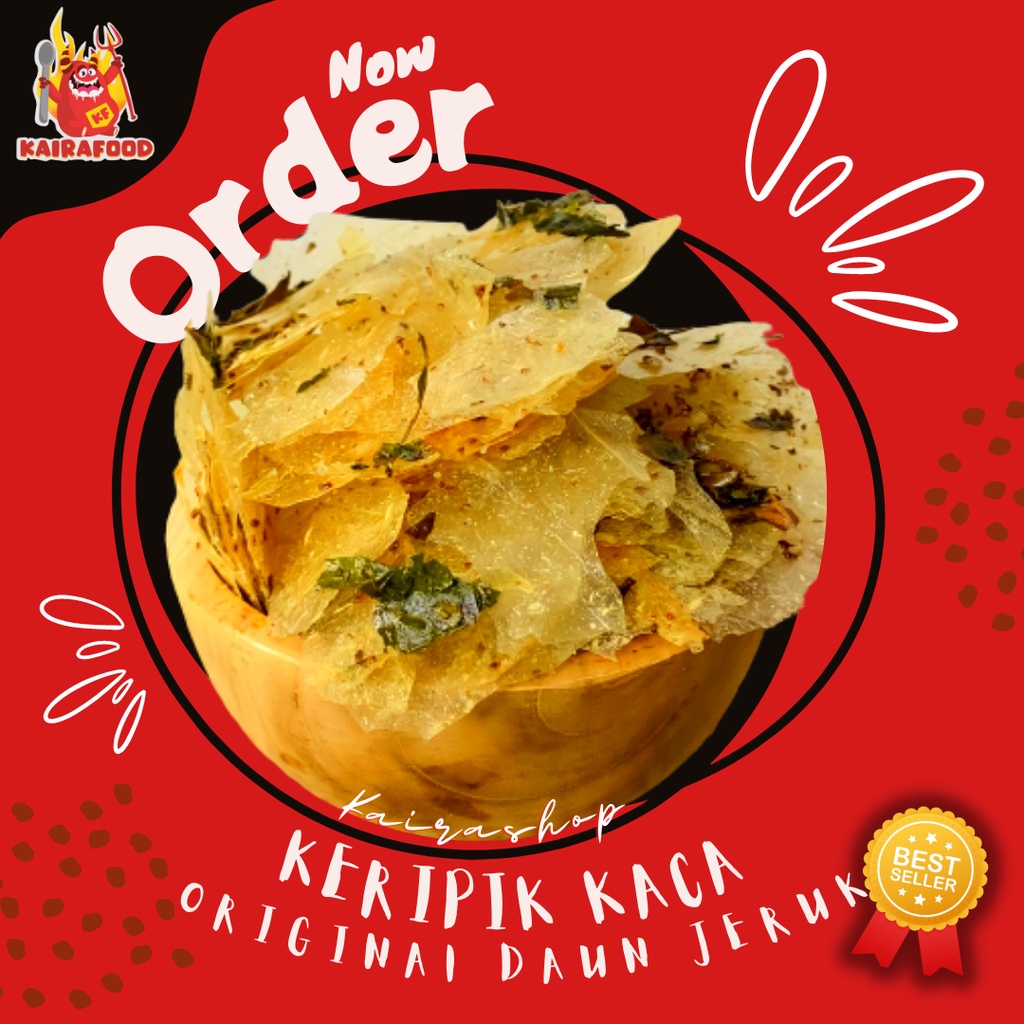 KERIPIK KACA VIRAL |  KRIPCA TOPLES SIZE SMALL DAN MEDIUM