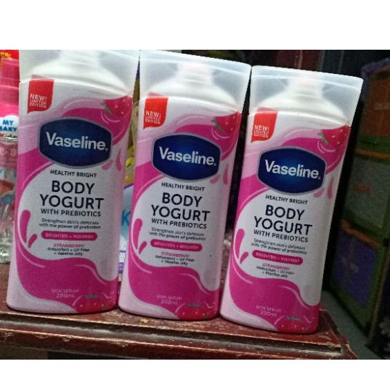 hand body vaseline yogurt 200ml