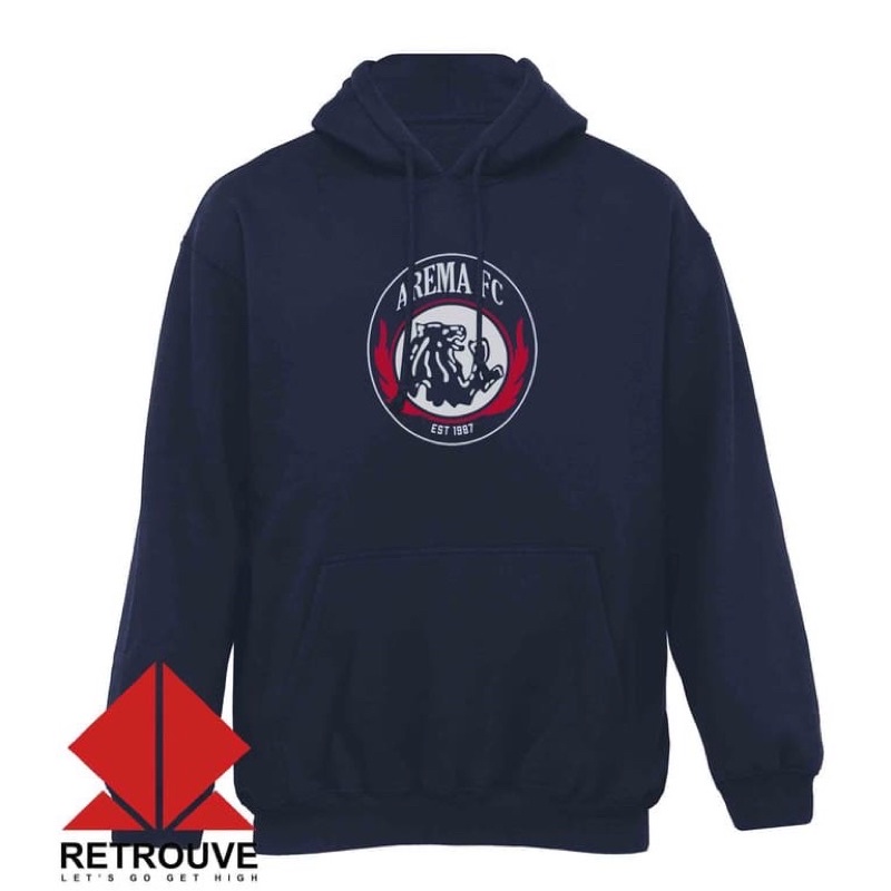 Hoodie Arema FC Navy
