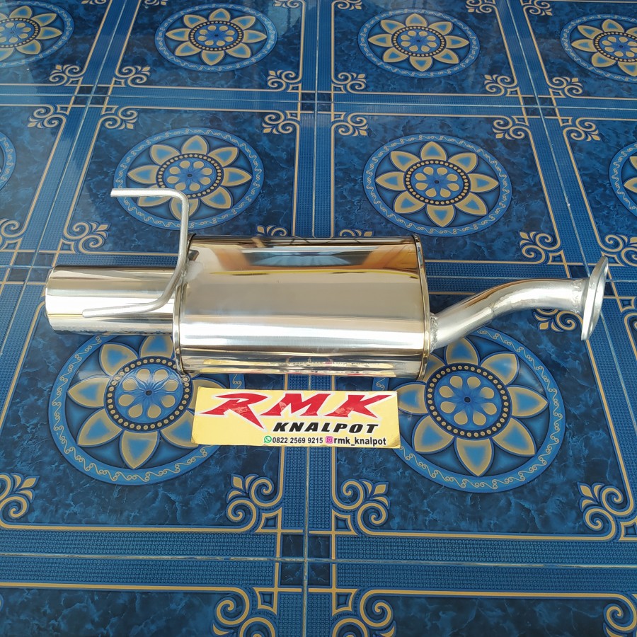 Knalpot Racing Bolt On Brio Muffler Fujitsubo