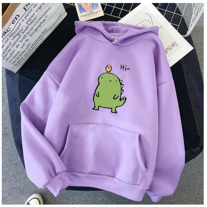 HOODIE CUTE MONSTER FLEECE TEBAL PREMIUM TERBARU,