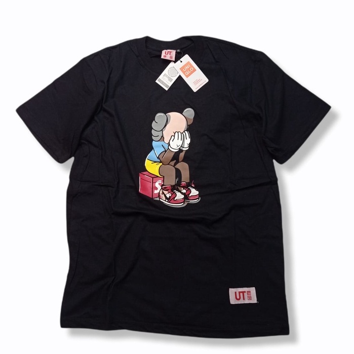 UNIQLO KAOS UNIQLO / T-shirt uniqlo / kaos unisex / kaos pria wanita - kaos surfing baju - kaos oversize - dewasa - baju distro - KAOS POLOS - baju kaos - kaos racing-cry